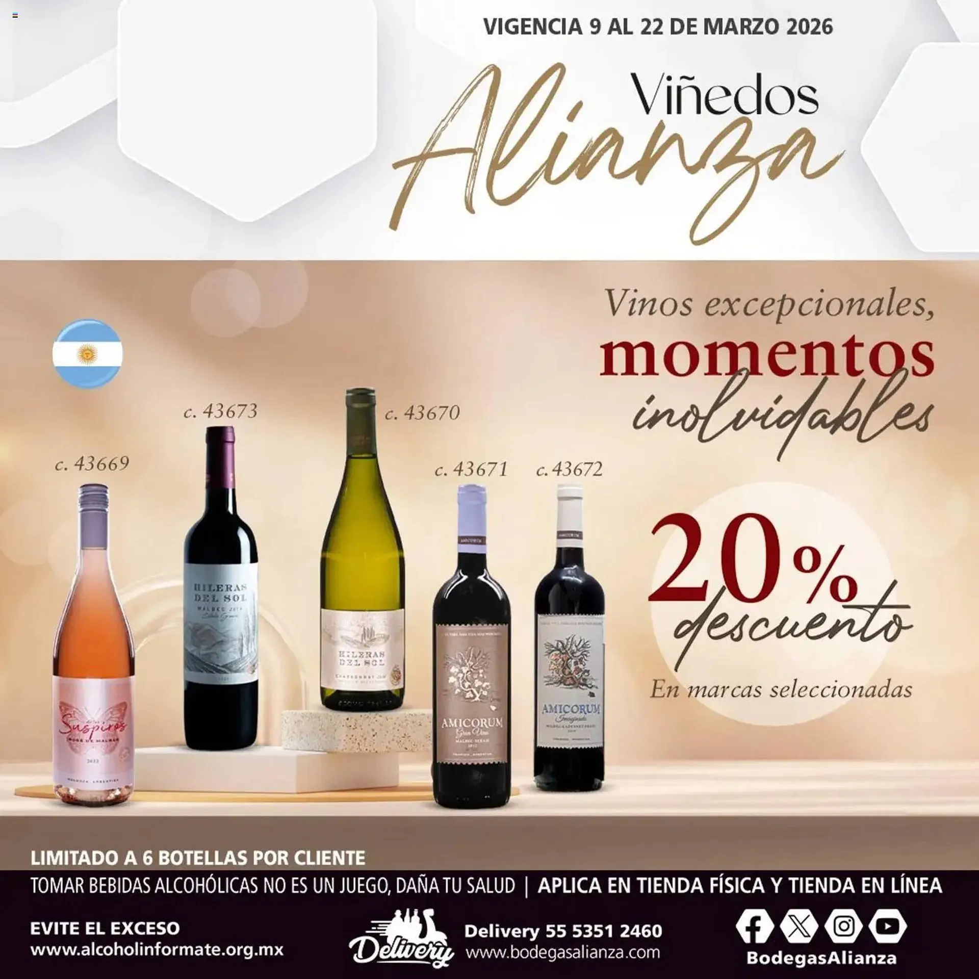 Catálogo de Folleto Bodegas Alianza 9 de marzo al 23 de marzo 2026 - Pagina 3
