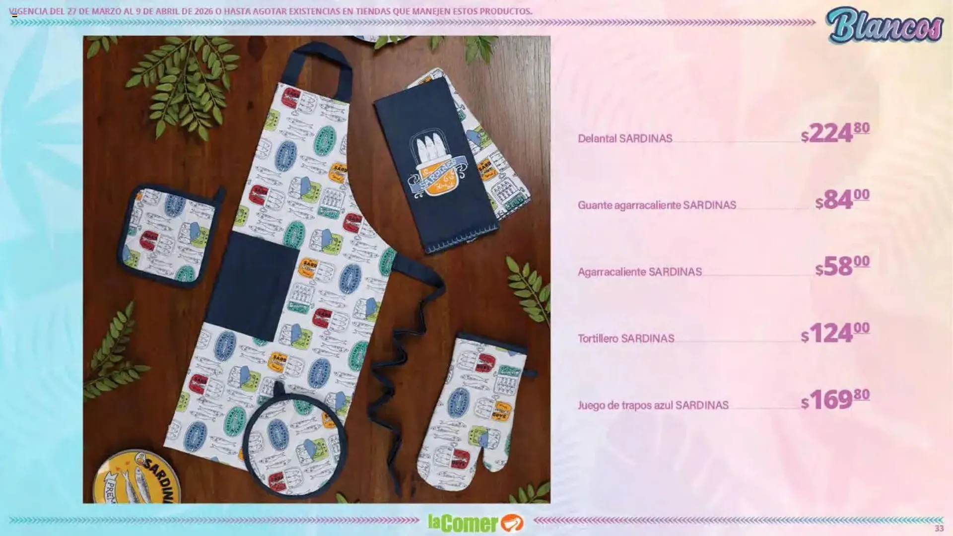 Catálogo de Folleto La Comer 27 de marzo al 10 de abril 2026 - Pagina 33