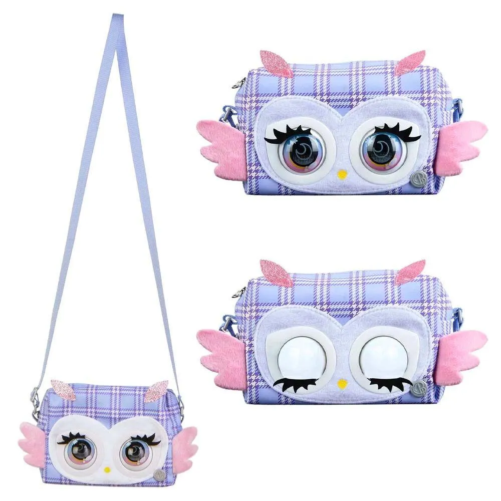 Bolsa Interactiva para Niña De Fluffy Búho Purse Pets 6065132