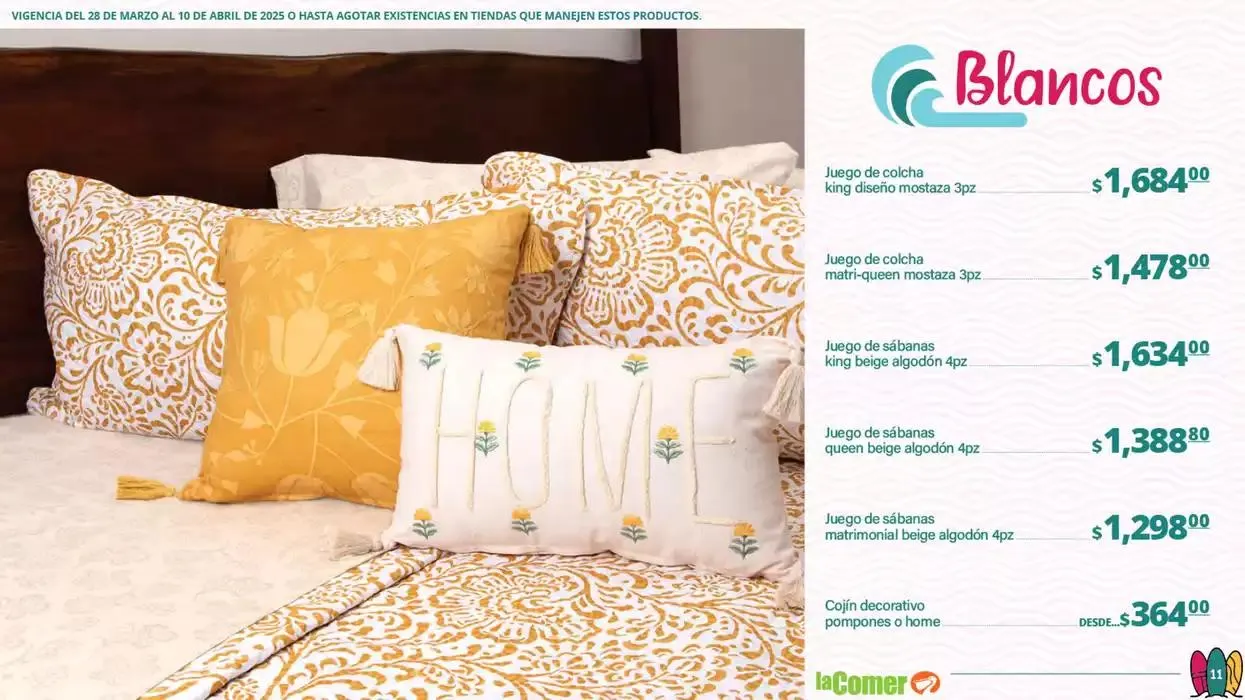 Catálogo de La Comer  28 de marzo al 10 de abril 2025 - Pagina 11