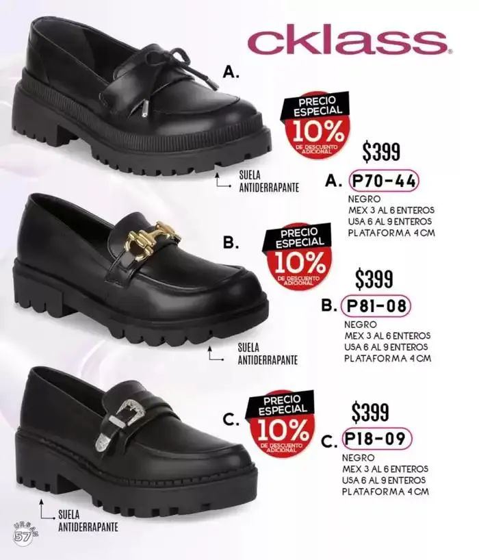 Catálogo de Catálogo Cklass Urban Week 2025 México 25 de marzo al 30 de abril 2025 - Pagina 58