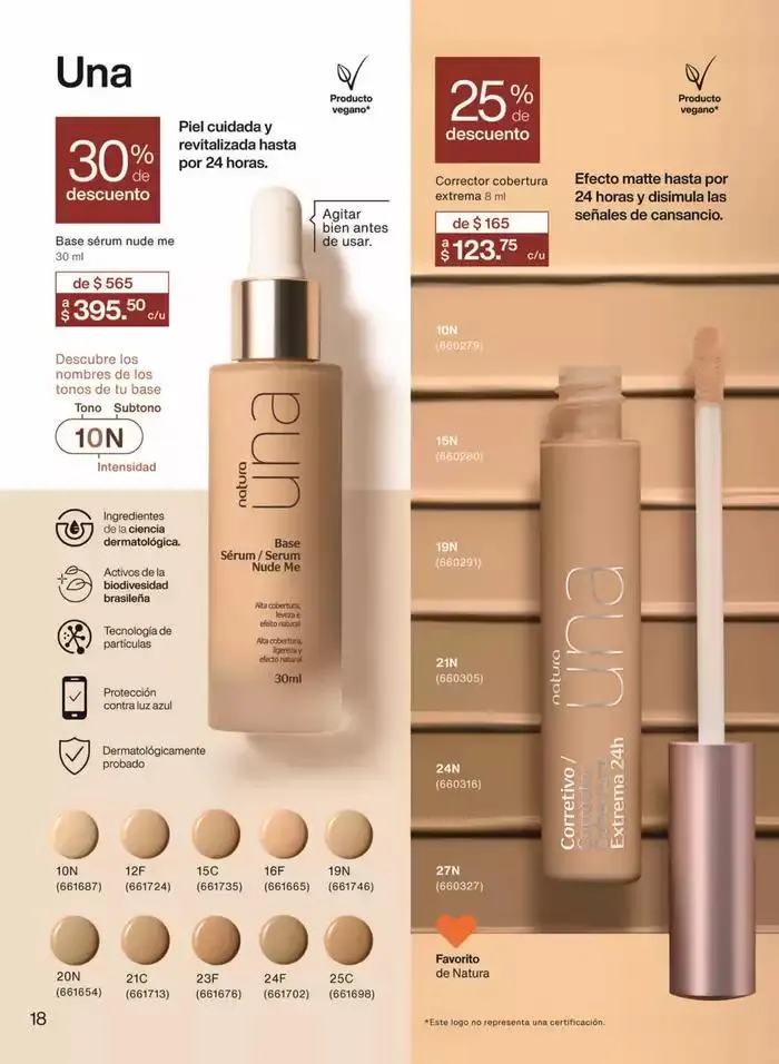 Catálogo de Avon Folleto Natura C19 28 de octubre al 5 de diciembre 2024 - Pagina 18