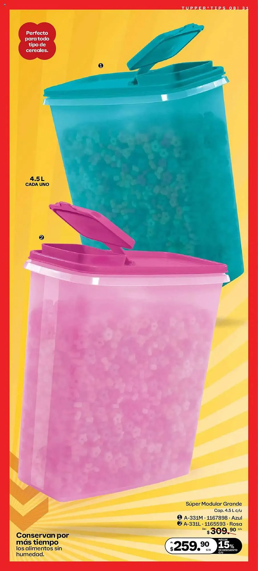 Catálogo de Catálogo Tupperware 14 de julio al 11 de agosto 2025 - Pagina 31
