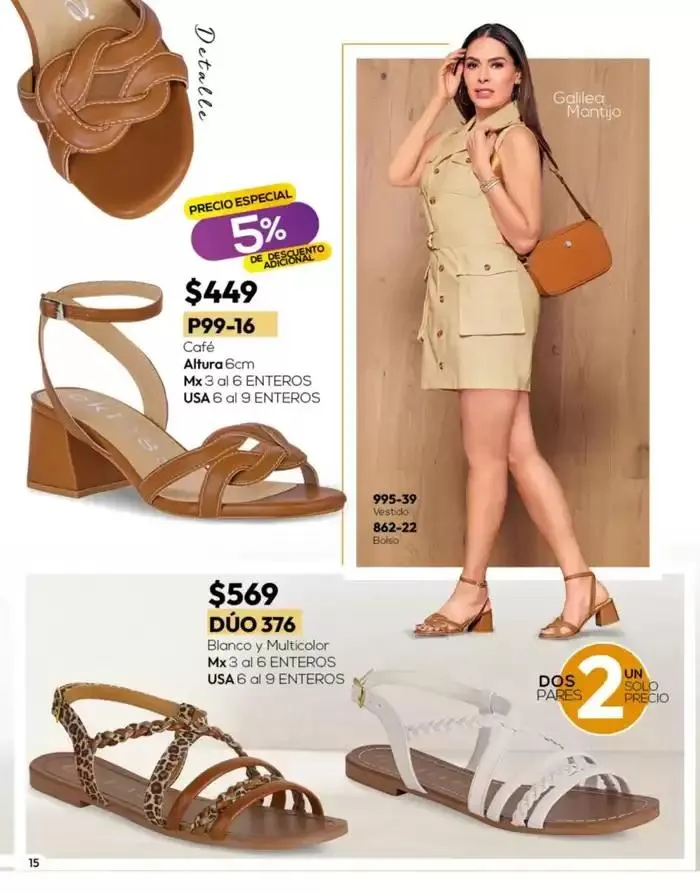 Catálogo de Catálogo Cklass Calzado Novedades de Verano 2025 México 28 de marzo al 27 de abril 2025 - Pagina 16