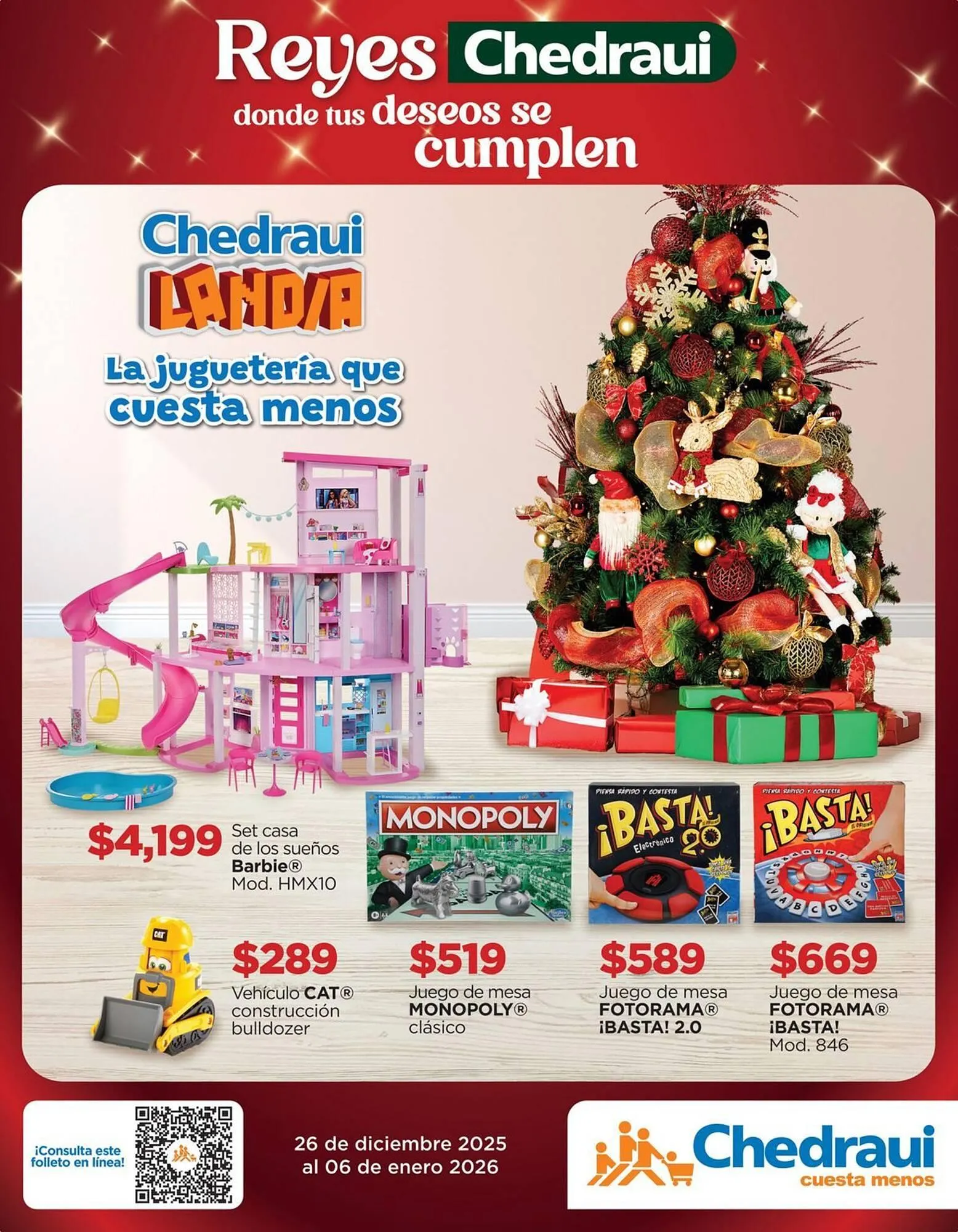 Catálogo de Folleto Chedraui 26 de diciembre al 6 de enero 2026 - Pagina 1