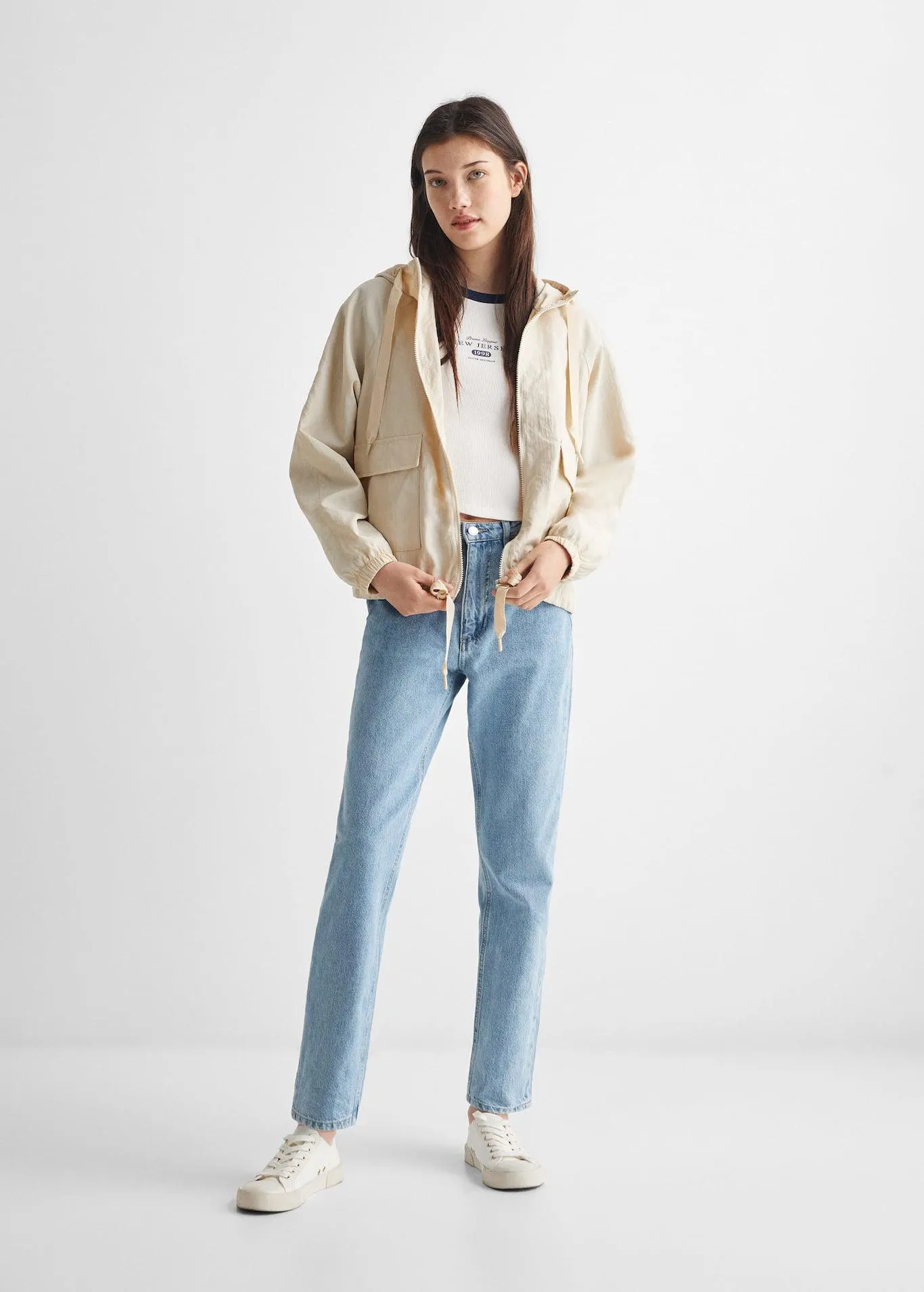Chaqueta bolsillos ligera