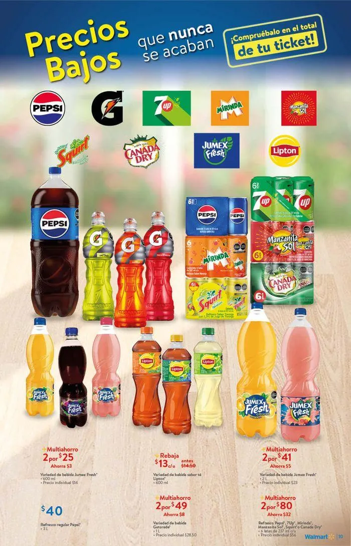 Catálogo de Walmart Súper - Precios Bajos 24 de mayo al 12 de junio 2024 - Pagina 10