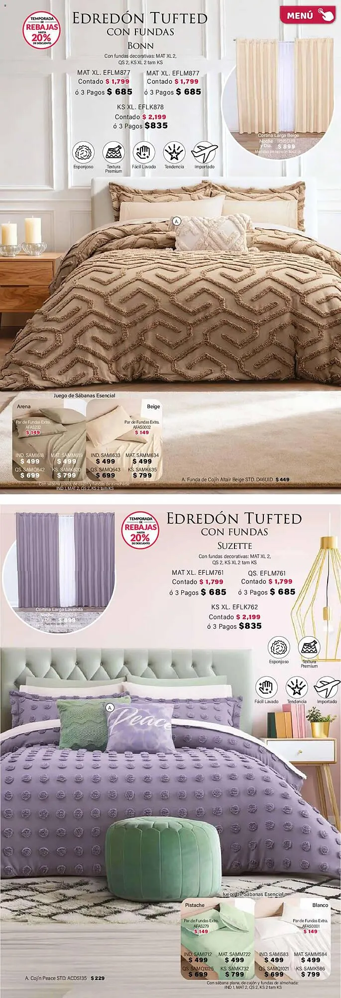 Catálogo de Catálogo Colchas Concord 1 de febrero al 2 de mayo 2026 - Pagina 20
