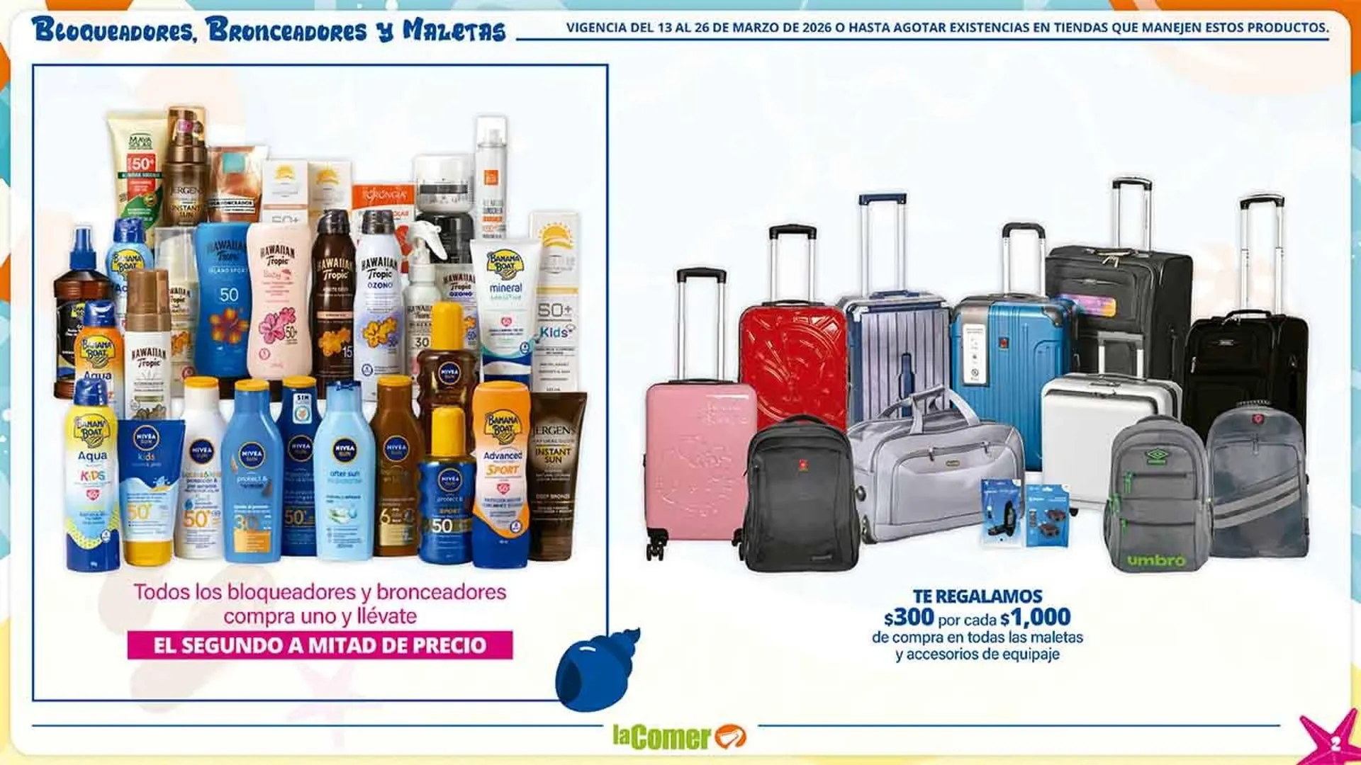 Catálogo de Folleto La Comer 13 de marzo al 26 de marzo 2026 - Pagina 2