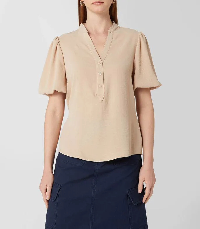 Camisa Manga Corta Mujer