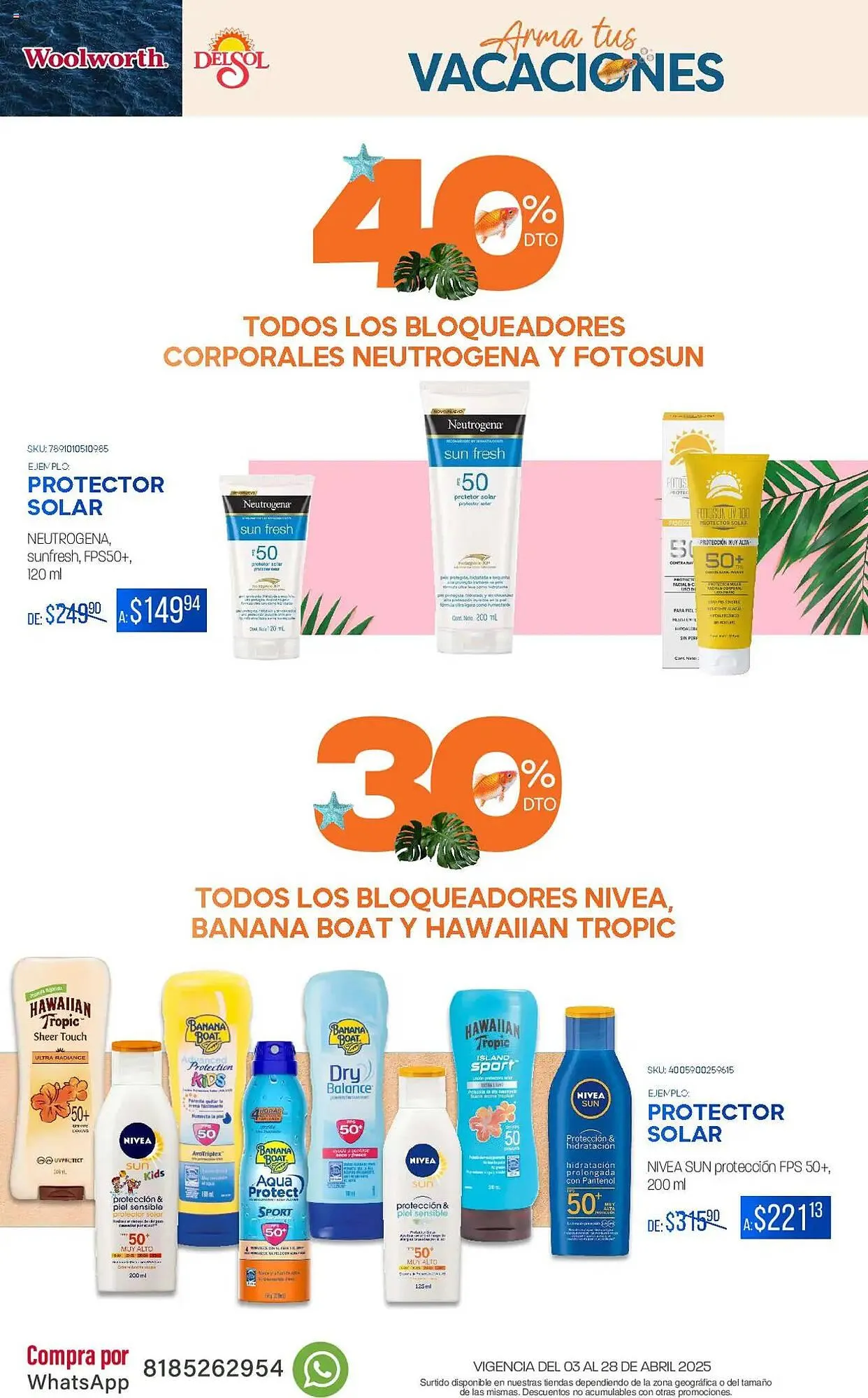 Catálogo de Catálogo Woolworth 3 de abril al 28 de abril 2025 - Pagina 28