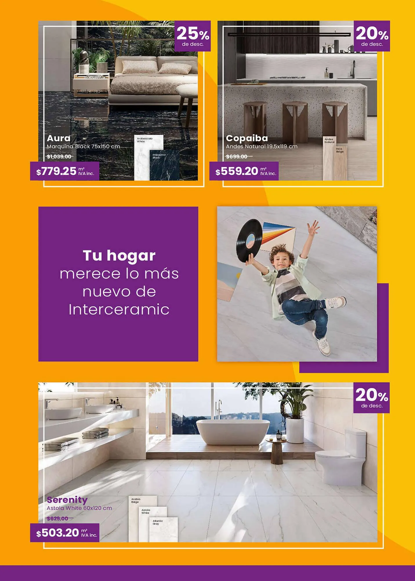 Catálogo de Catálogo Interceramic 25 de agosto al 30 de septiembre 2023 - Pagina 4