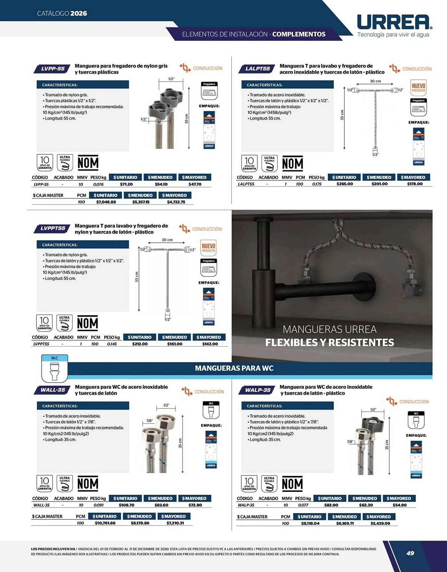 Catálogo de Catálogo Urrea 24 de abril al 31 de diciembre 2026 - Pagina 51