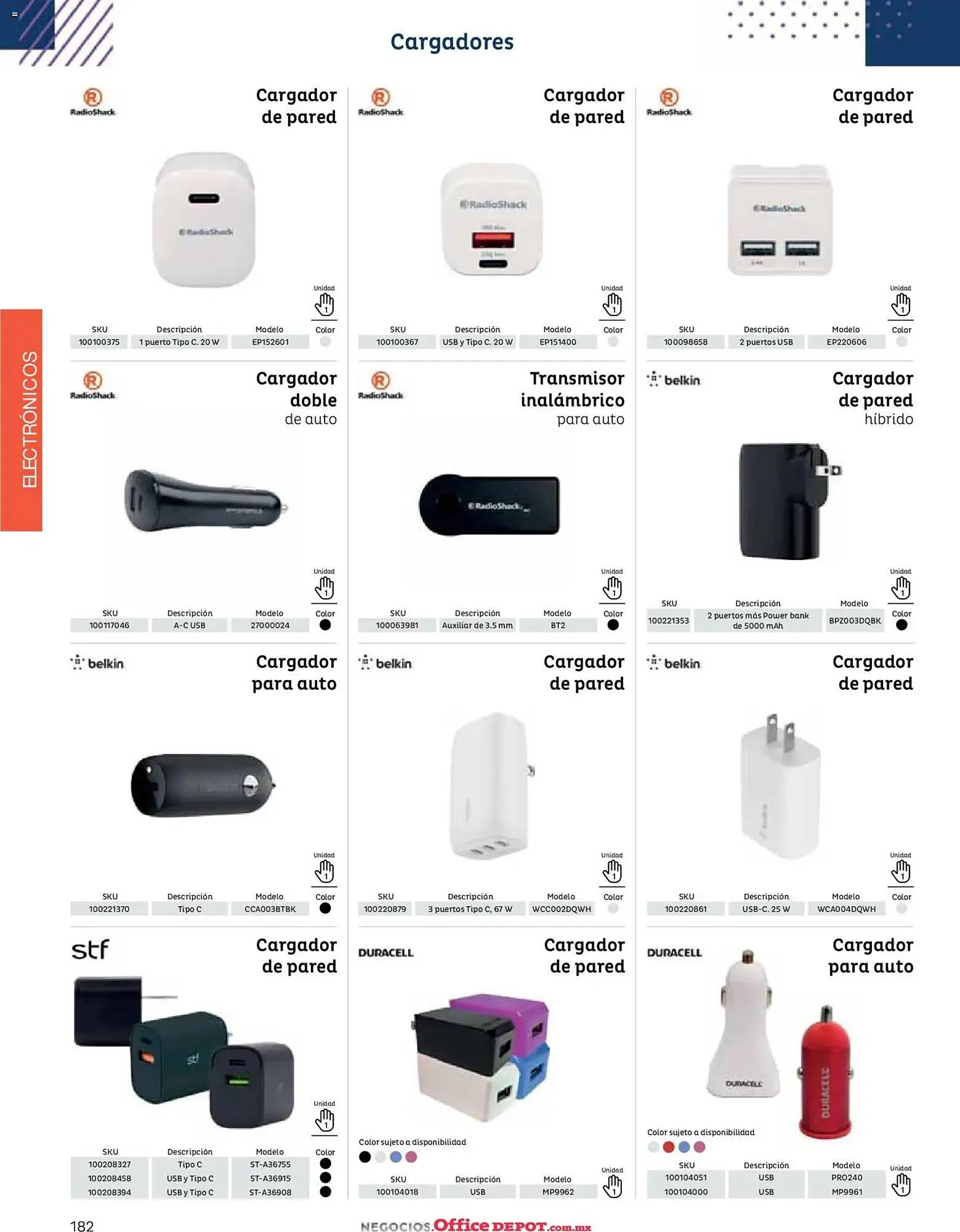 Catálogo de Catálogo Office Depot 12 de enero al 1 de enero 2027 - Pagina 184