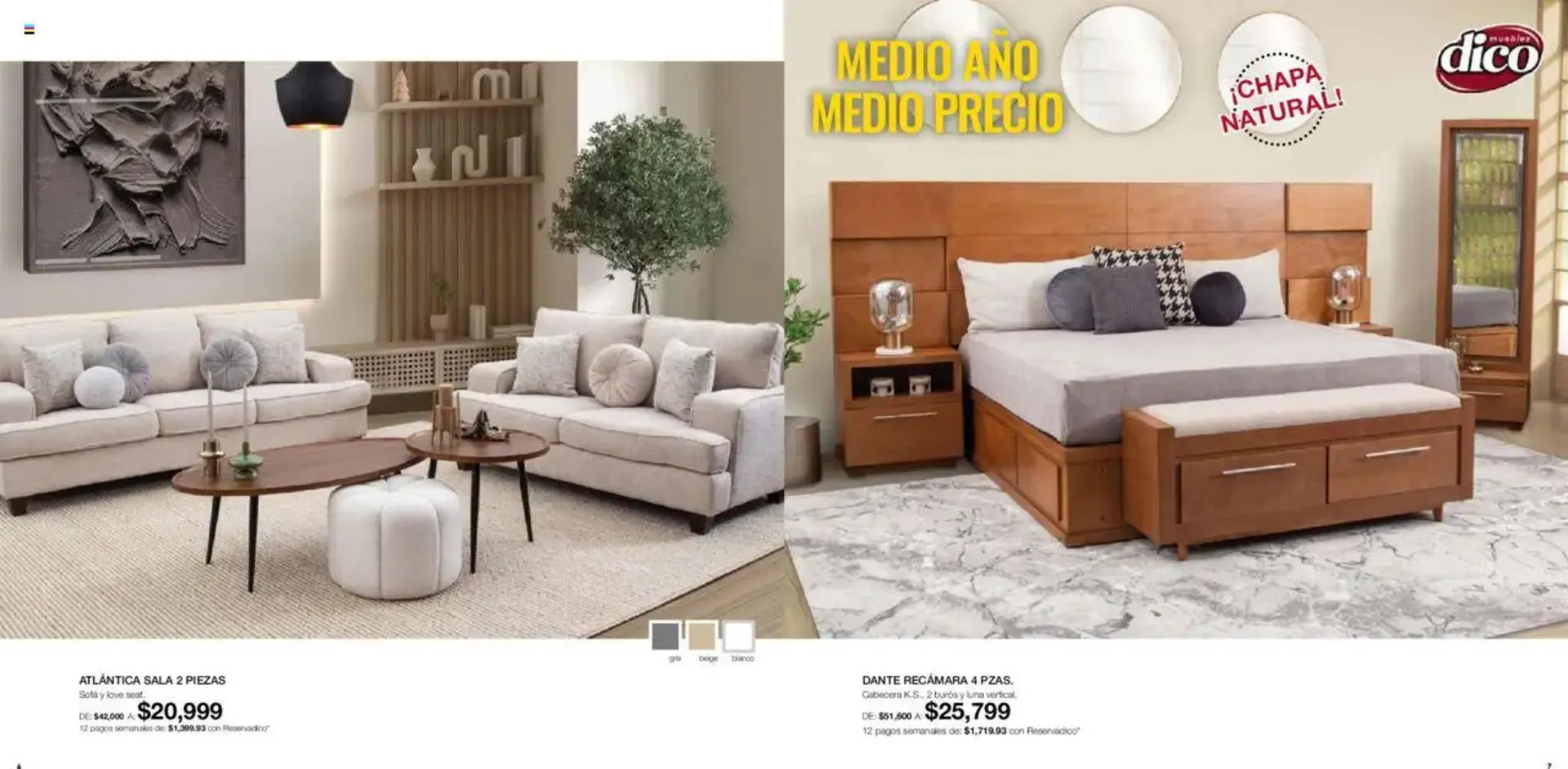 Catálogo de Catálogo Muebles Dico 4 de junio al 1 de julio 2025 - Pagina 4