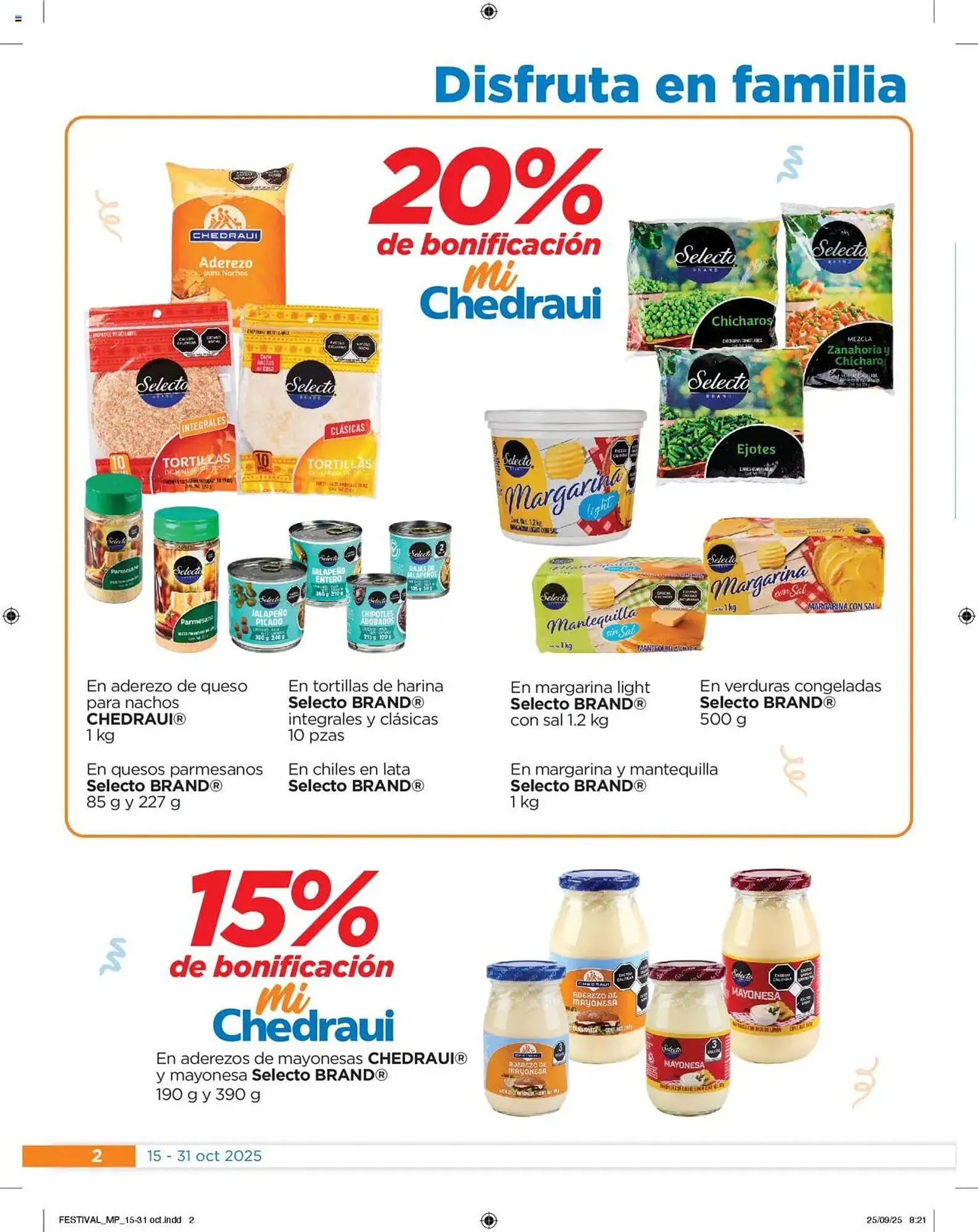 Catálogo de Folleto Chedraui 15 de octubre al 1 de noviembre 2025 - Pagina 2
