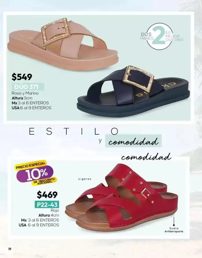 Catálogo de Catálogo Cklass Calzado Novedades de Verano 2025 México 28 de marzo al 27 de abril 2025 - Pagina 20