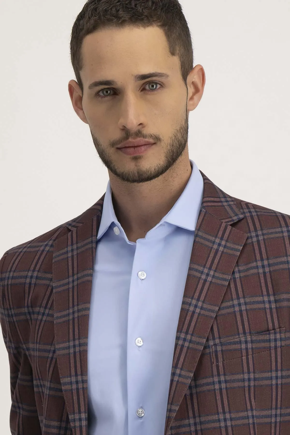 Saco Casual Roberts Red Vino Slim Fit