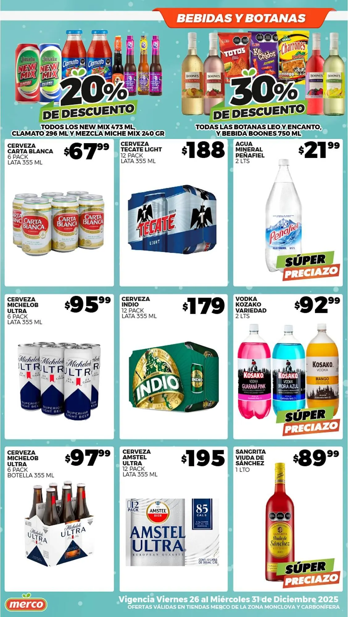 Catálogo de Folleto Merco 26 de diciembre al 31 de diciembre 2025 - Pagina 10