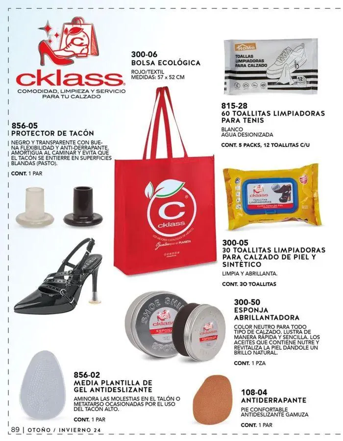 Catálogo de Cklass Confort Otoño-Invierno 30 de agosto al 31 de enero 2025 - Pagina 88