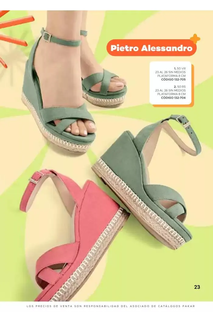 Catálogo de Pakar Sandalia 31 de enero al 31 de mayo 2025 - Pagina 23