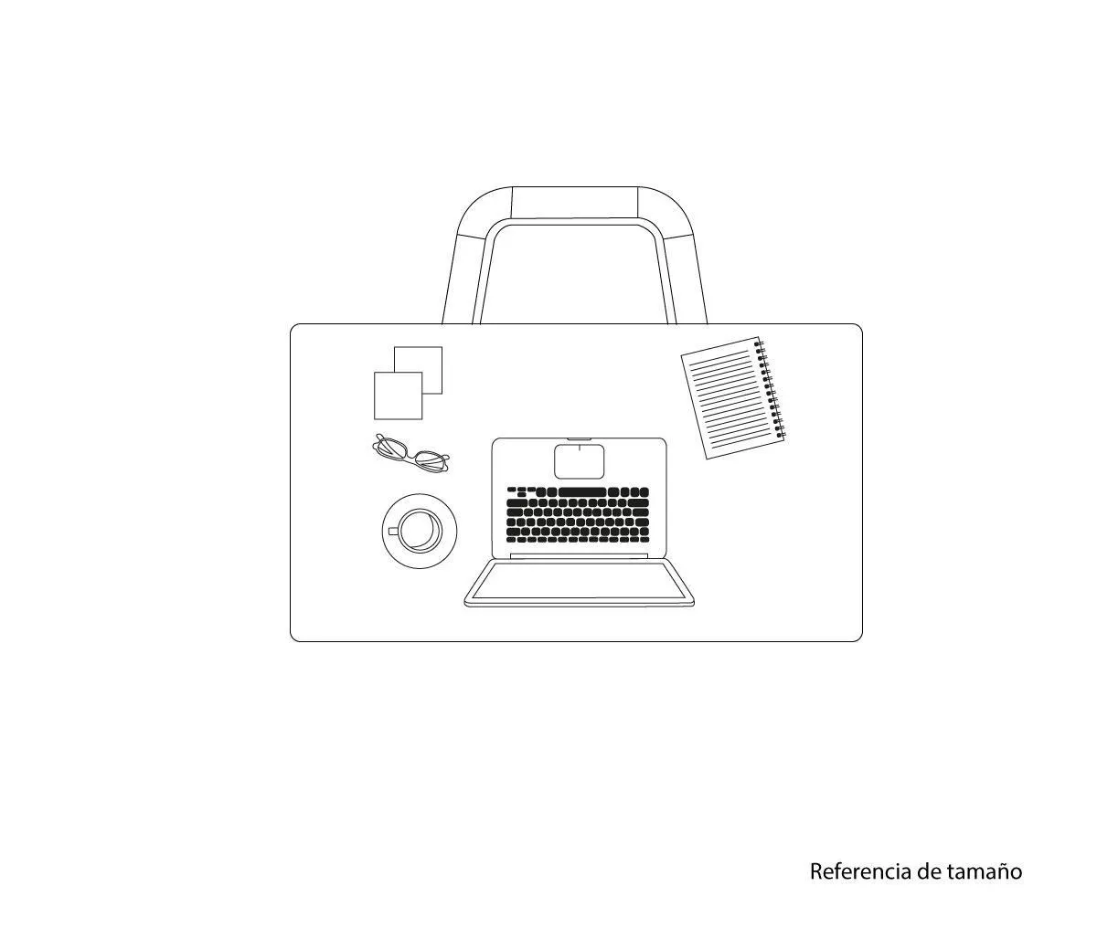 Escritorio Nishe 120cm - Nogal