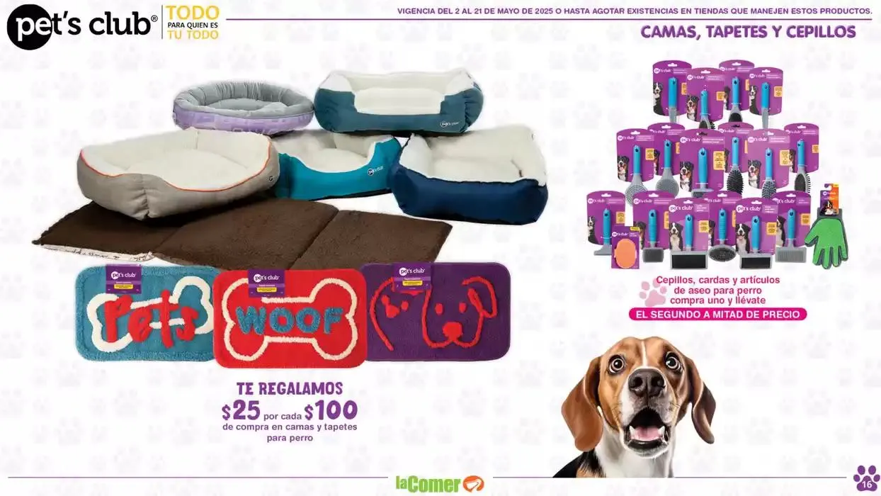 Catálogo de La Comer - Especial Mascotas 2 de mayo al 21 de mayo 2025 - Pagina 16