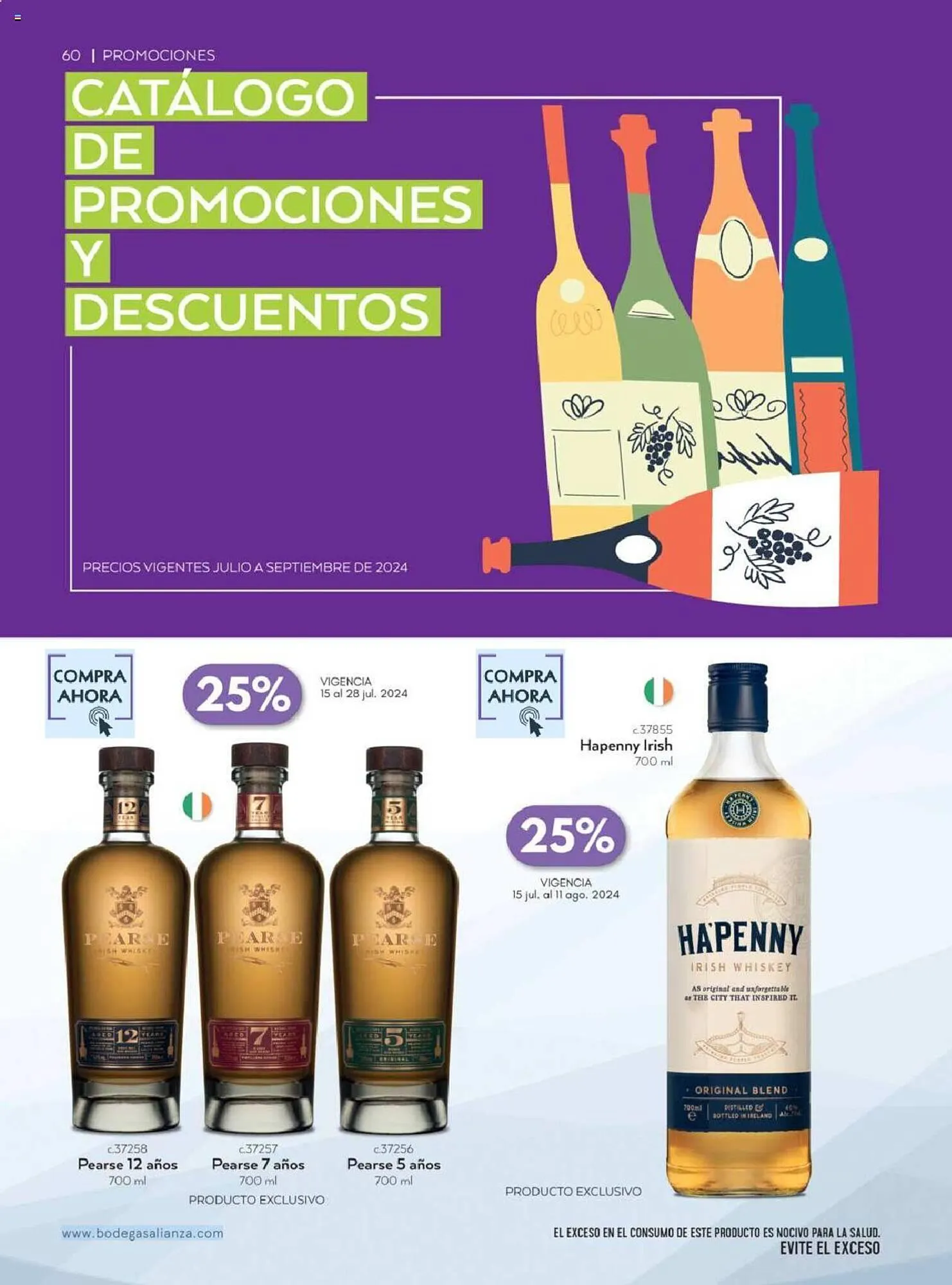 Catálogo de Catálogo Bodegas Alianza 1 de julio al 30 de septiembre 2024 - Pagina 62