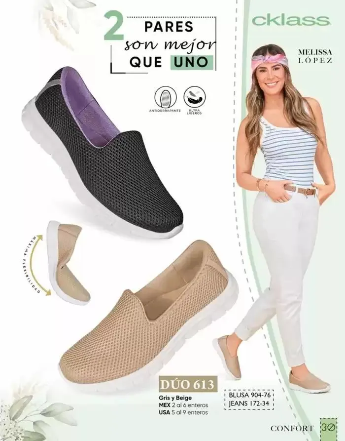 Catálogo de Catálogo Cklass Confort Primavera Verano 2025 México 8 de enero al 30 de junio 2025 - Pagina 24