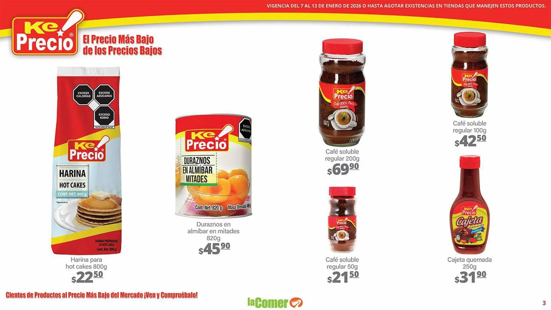 Catálogo de Folleto La Comer 7 de enero al 13 de enero 2026 - Pagina 3
