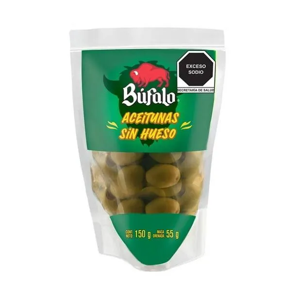 Aceitunas Búfalo sin hueso 150 g
