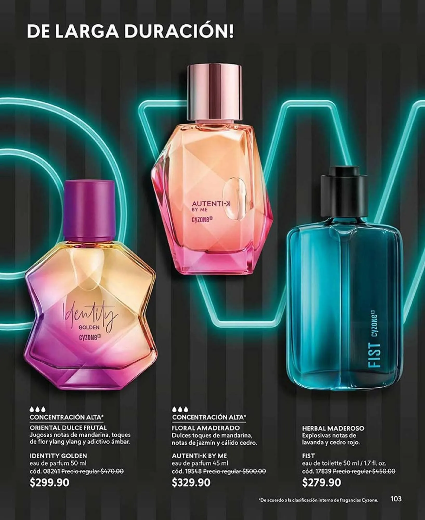 Catálogo de Catálogo Cyzone 1 de junio al 30 de junio 2026 - Pagina 103