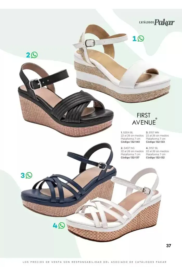 Catálogo de Pakar Sandalia 31 de enero al 31 de mayo 2025 - Pagina 37