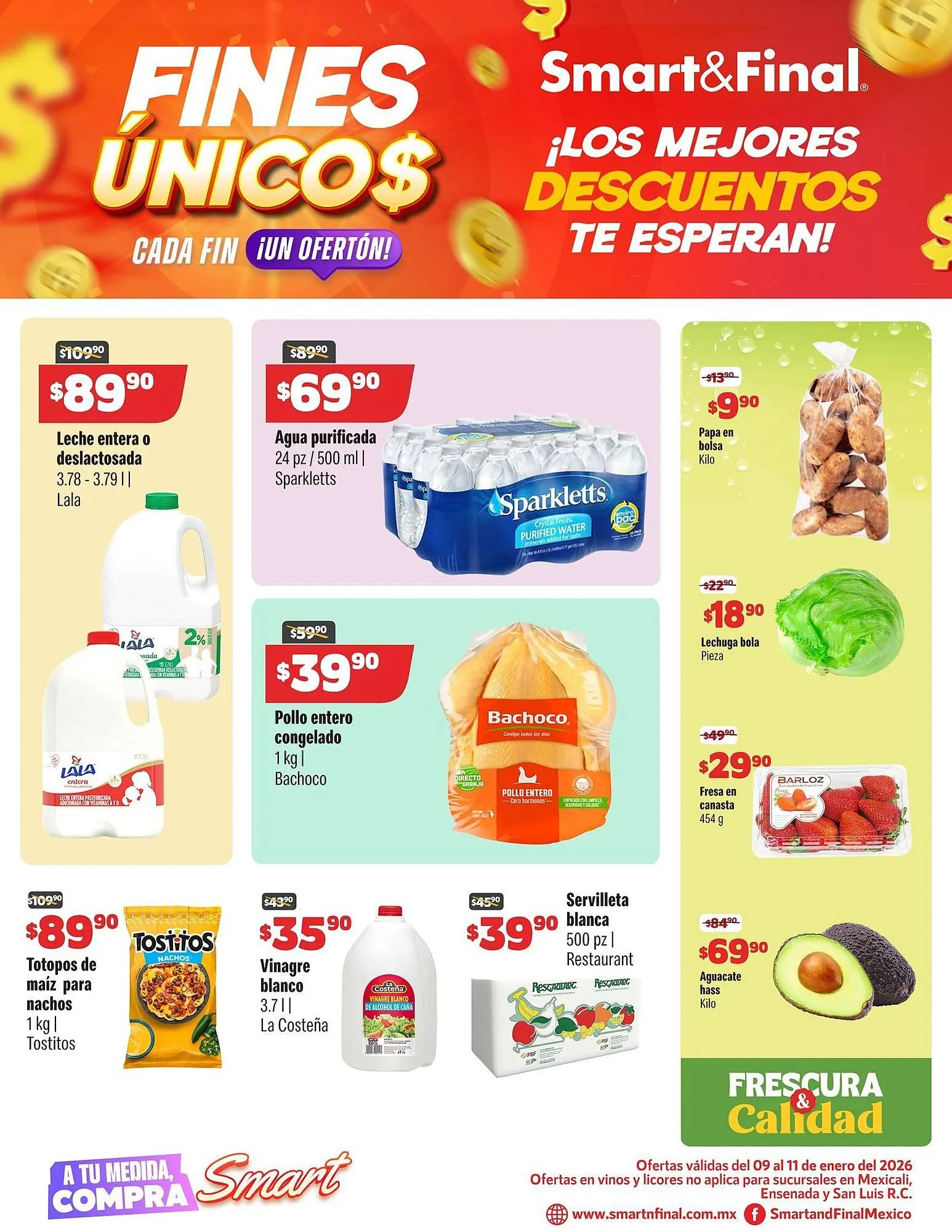 Catálogo de Catálogo Smart & Final 9 de enero al 11 de enero 2026 - Pagina 1