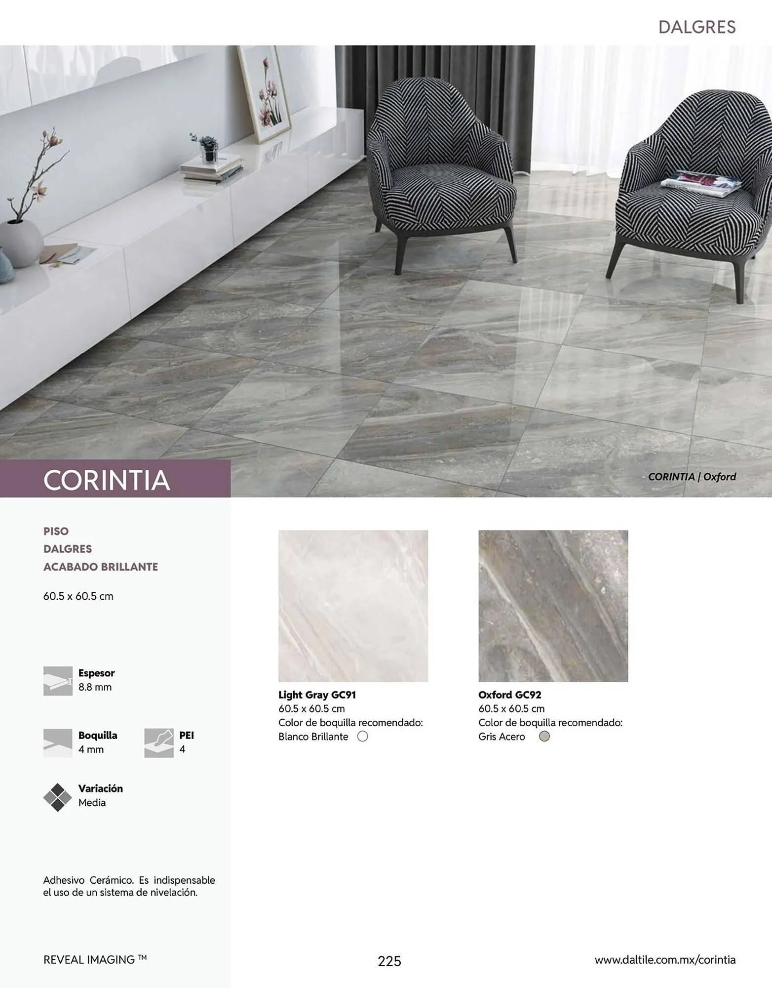 Catálogo de Catálogo Daltile 13 de enero al 31 de diciembre 2026 - Pagina 225