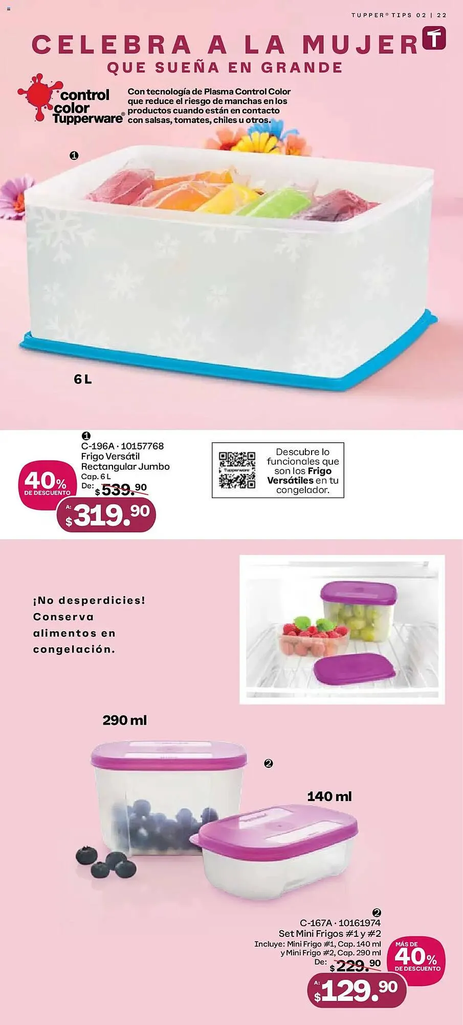 Catálogo de Catálogo Tupperware 27 de enero al 23 de febrero 2025 - Pagina 22