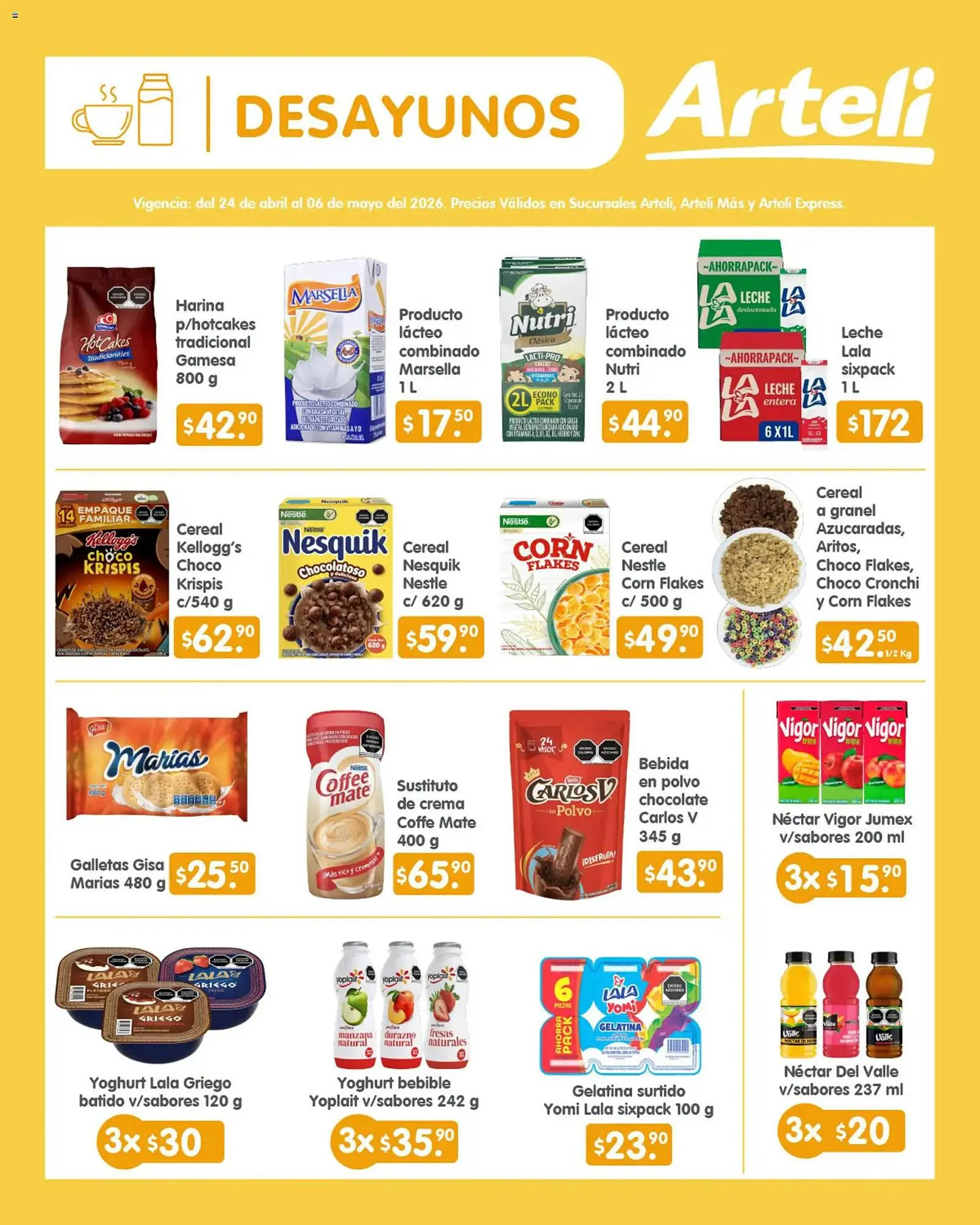 Catálogo de Folleto Arteli 24 de abril al 6 de mayo 2026 - Pagina 3