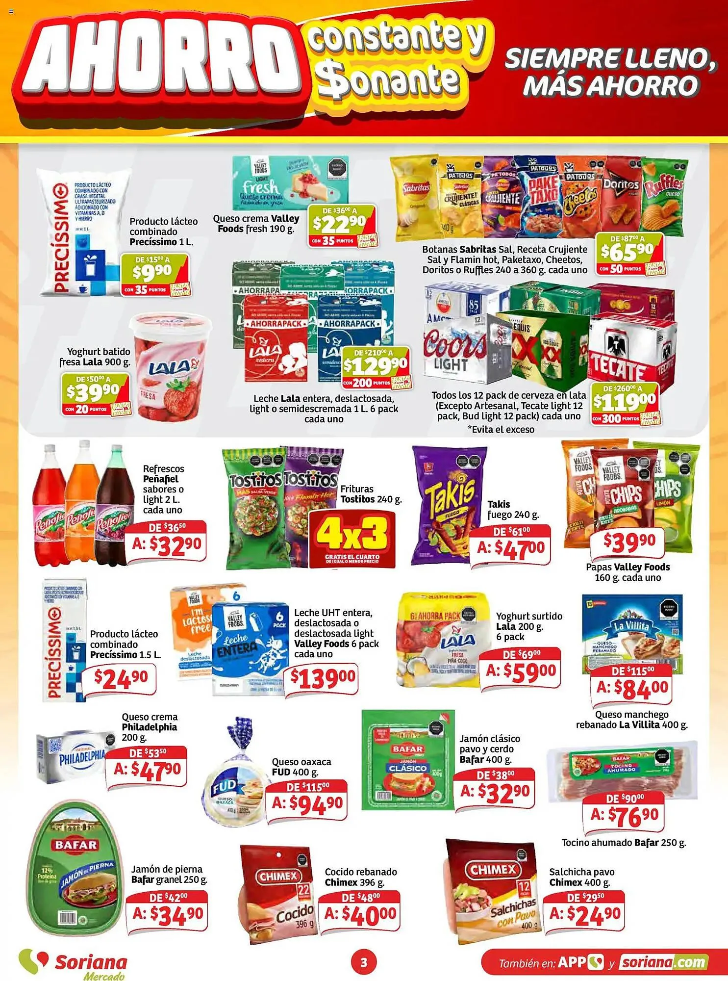 Catálogo de Folleto Soriana Mercado 12 de marzo al 25 de marzo 2026 - Pagina 3