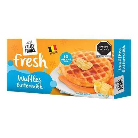 Waffles Buttermilk Valley Foods 310 g