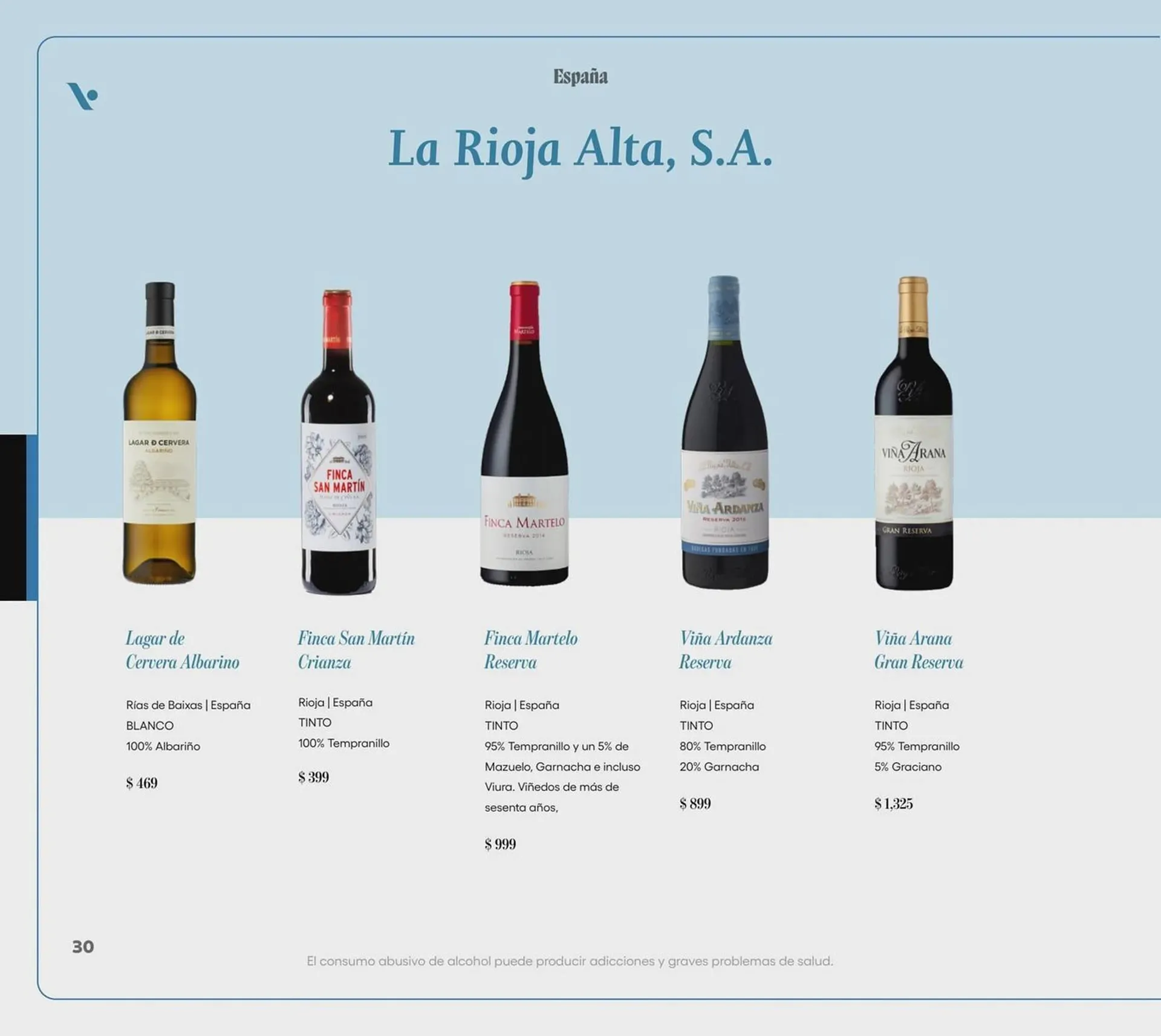 Catálogo de Catálogo Vinoteca 5 de noviembre al 31 de diciembre 2025 - Pagina 30