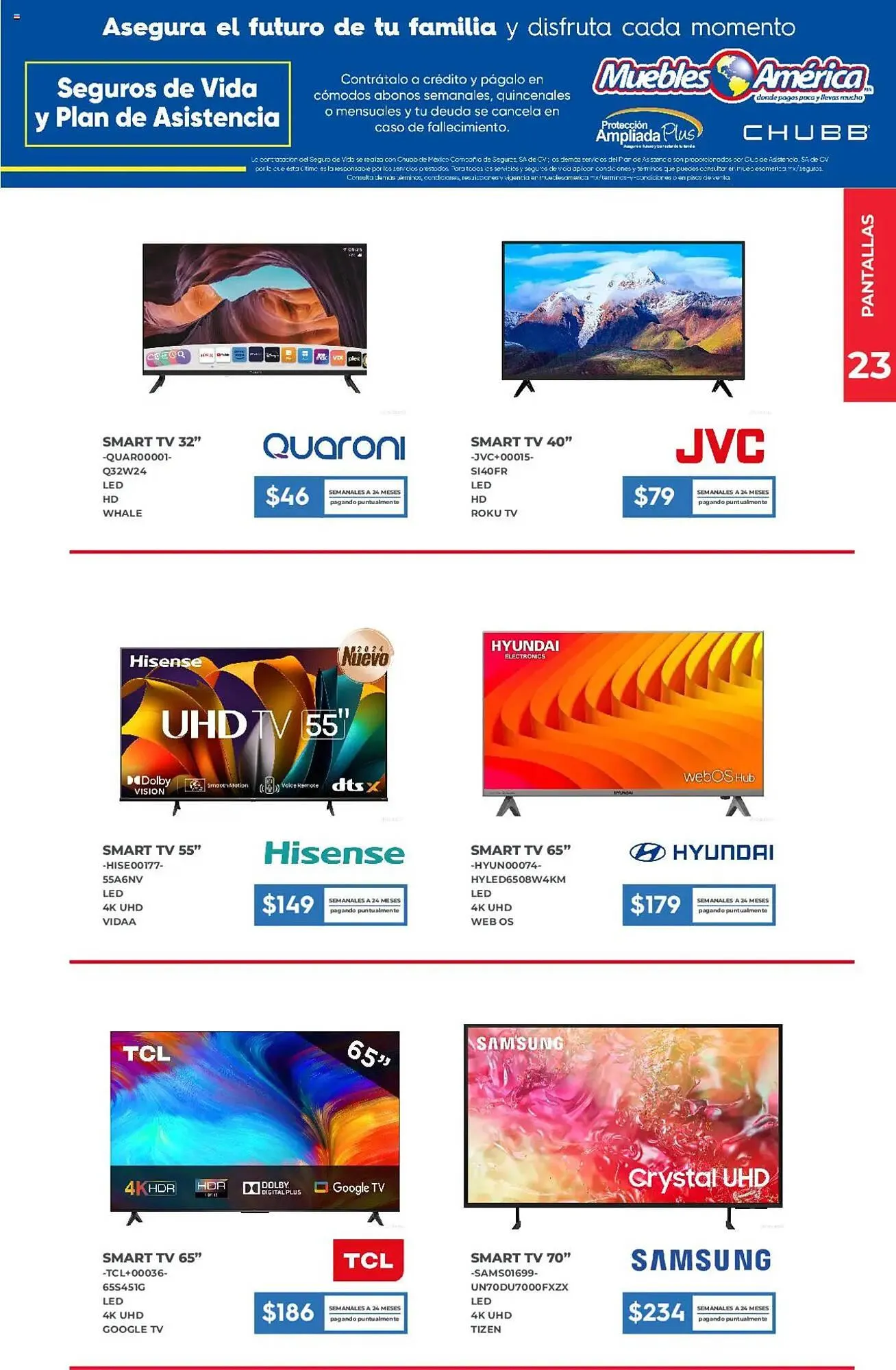 Catálogo de Catálogo Muebles América 10 de diciembre al 2 de febrero 2025 - Pagina 23