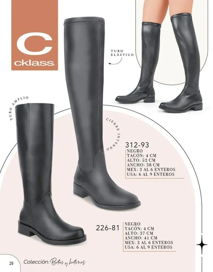 Catálogo de Cklass Botas y Botines 30 de agosto al 31 de enero 2025 - Pagina 22