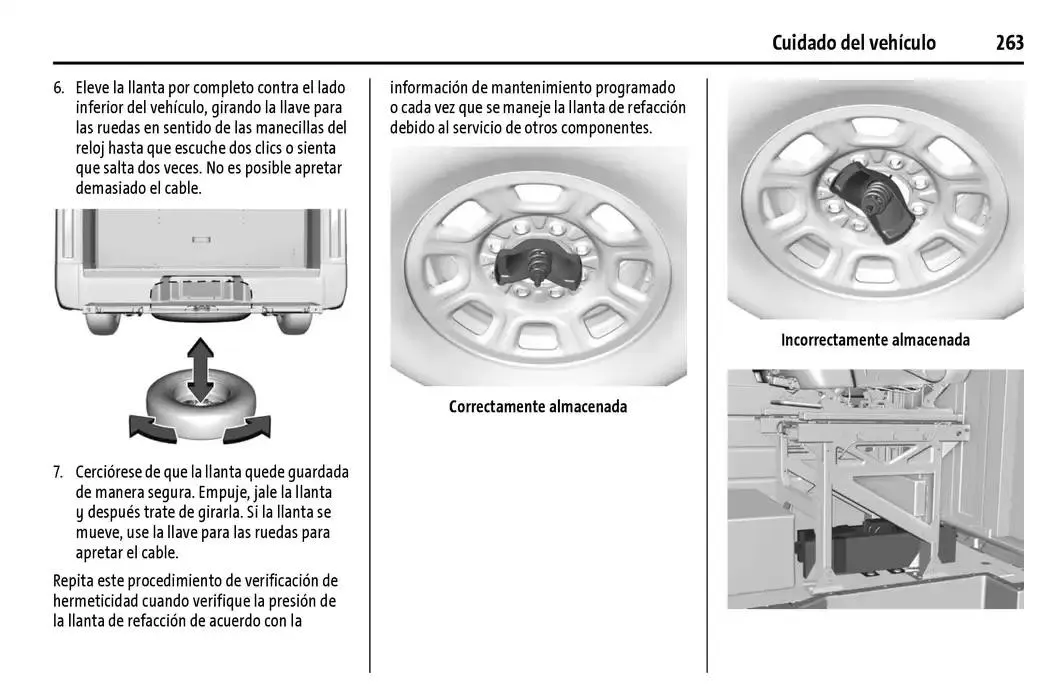 Catálogo de BrightDrop 400 Y BrightDrop 600 Manual del propietario 22 de enero al 31 de diciembre 2025 - Pagina 264