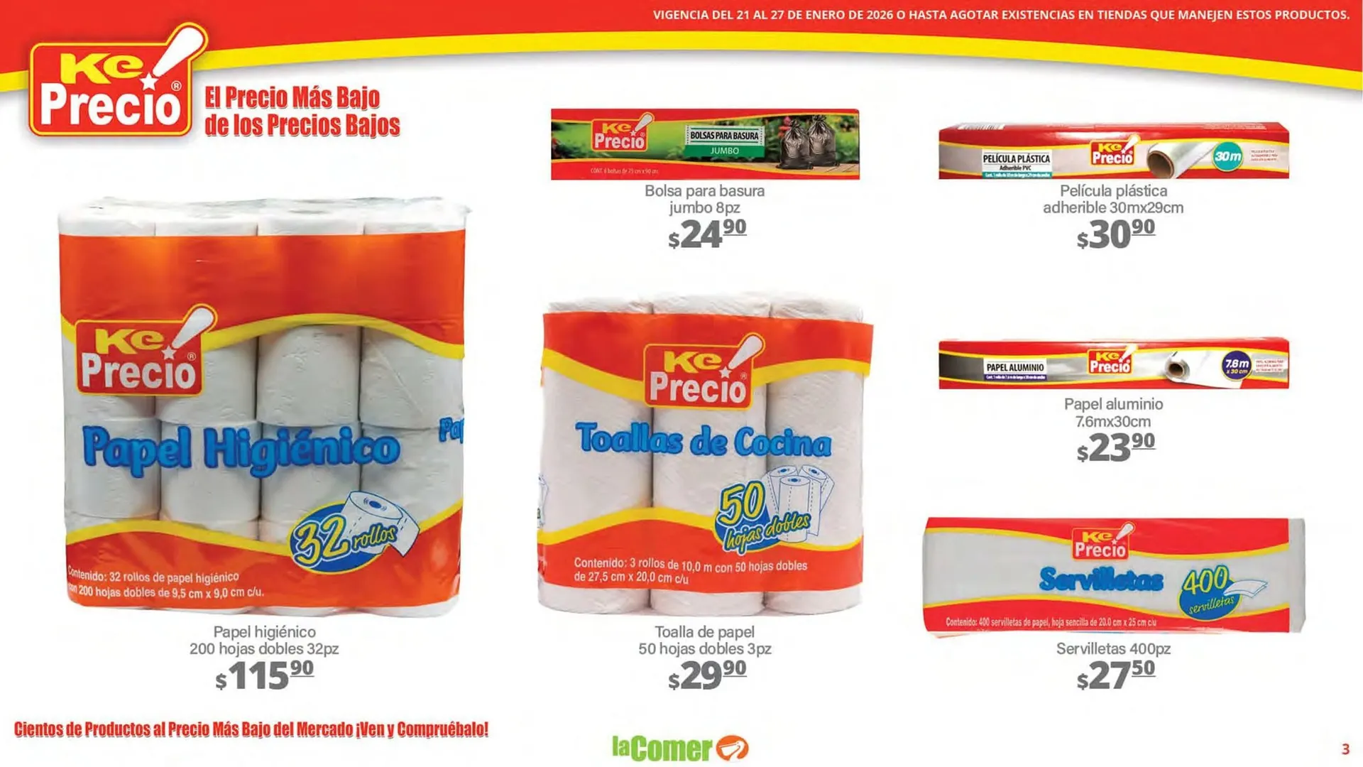 Catálogo de Folleto La Comer 21 de enero al 27 de enero 2026 - Pagina 3