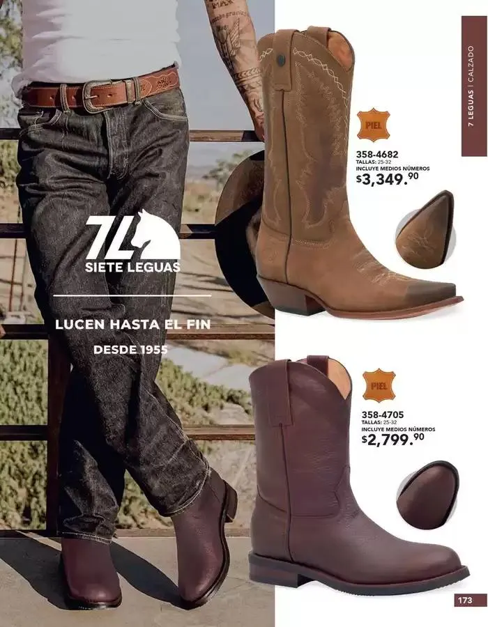 Catálogo de ANDREA | CALZADO CABALLERO 26 de enero al 24 de mayo 2025 - Pagina 173