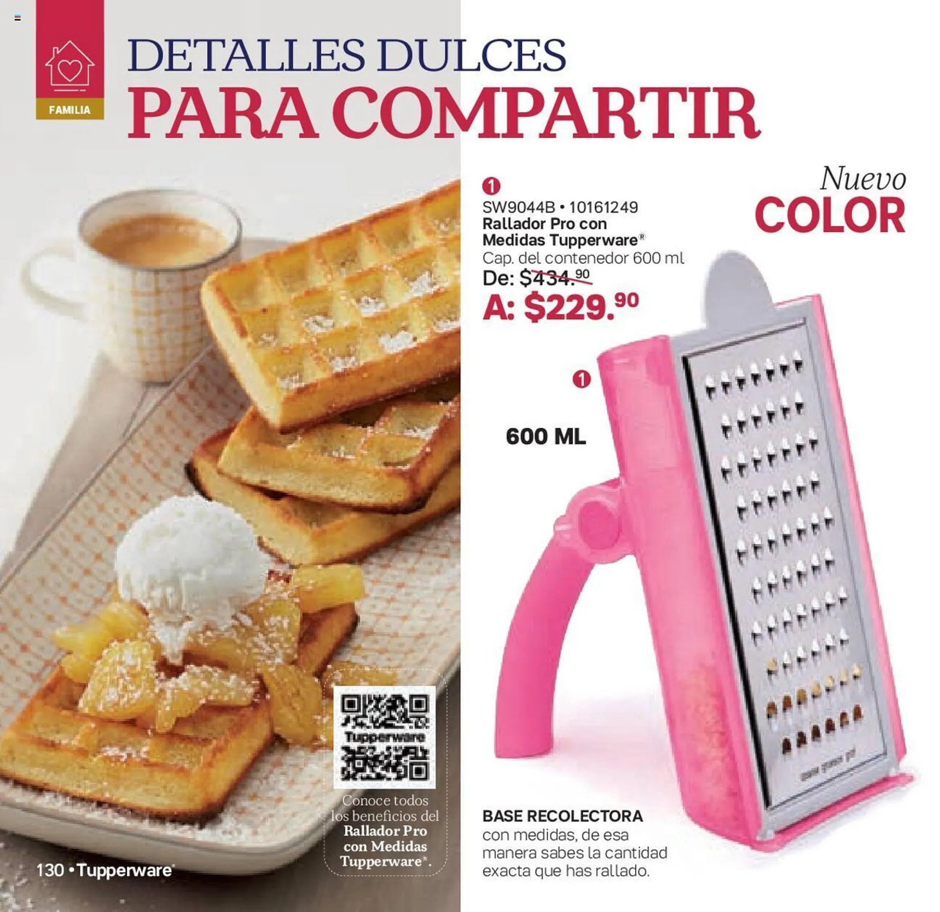 Catálogo de Catálogo Tupperware 23 de octubre al 12 de noviembre 2023 - Pagina 130