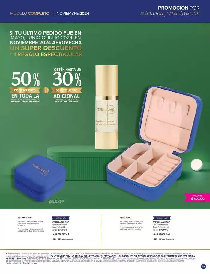 Catálogo de Revista de mes 4 de noviembre al 30 de noviembre 2024 - Pagina 47