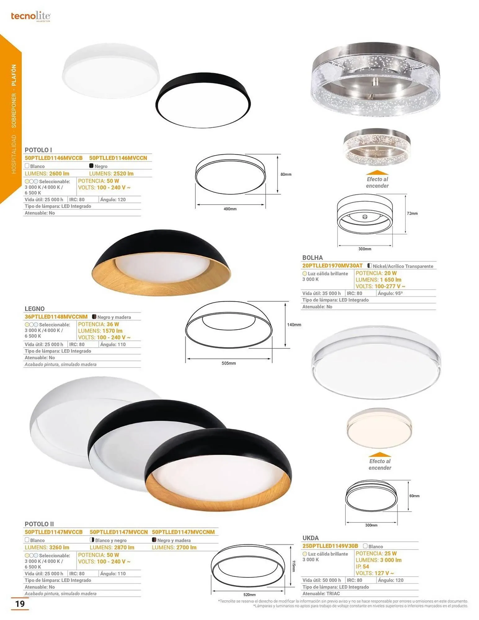 Catálogo de Catálogo Tecnolite 18 de julio al 31 de diciembre 2025 - Pagina 20