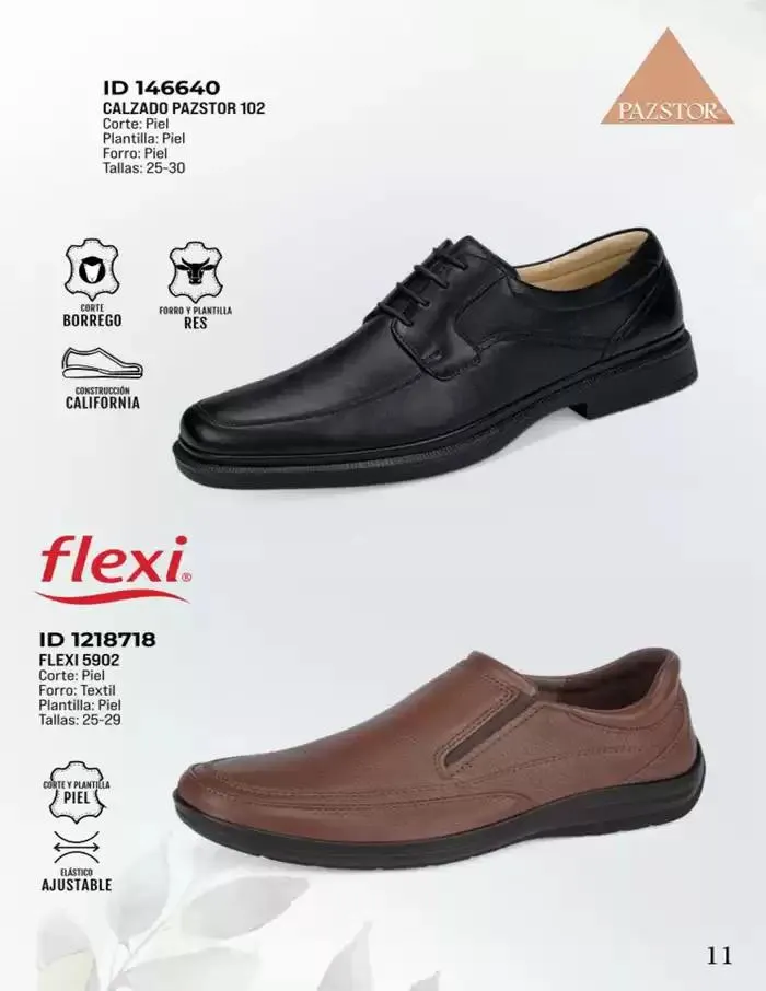 Catálogo de CALZADO ESPECIAL | ACO | 2025 | 1E 1 de abril al 30 de junio 2025 - Pagina 11