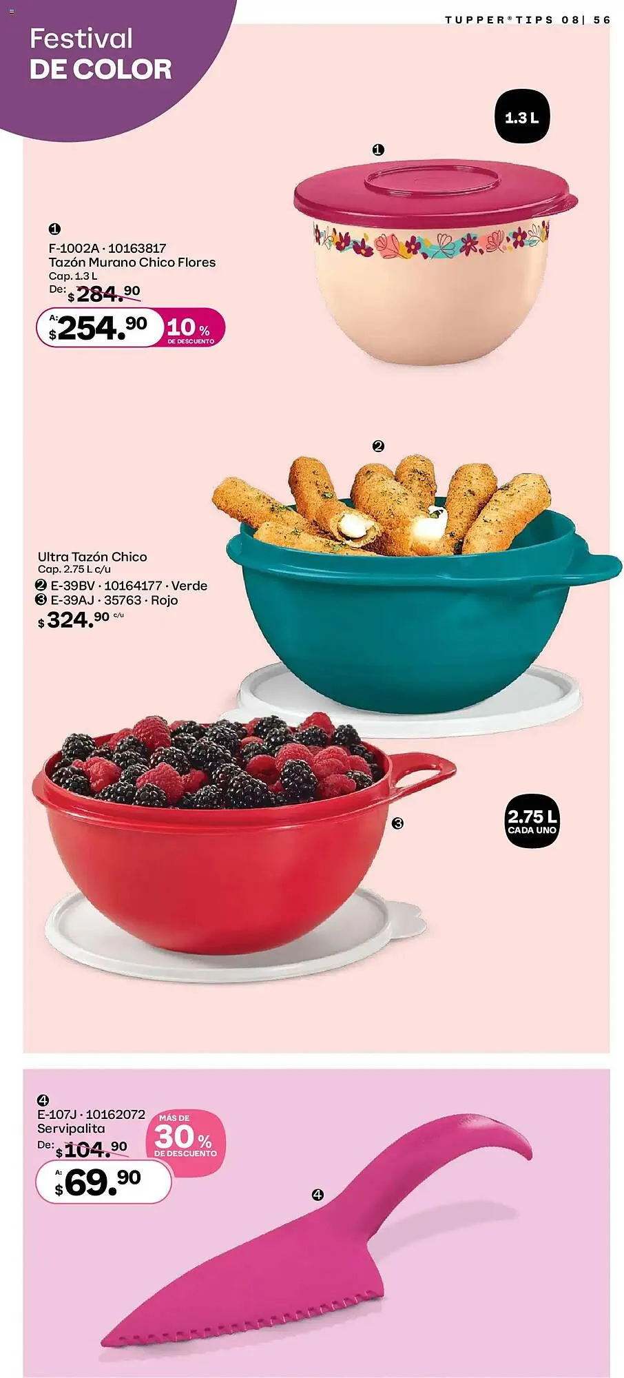 Catálogo de Catálogo Tupperware 14 de julio al 11 de agosto 2025 - Pagina 56
